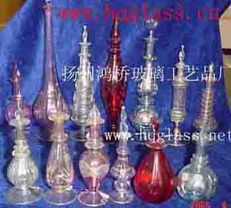 香水瓶 玻璃工艺品 ,江苏扬州鸿桥玻璃工艺品厂